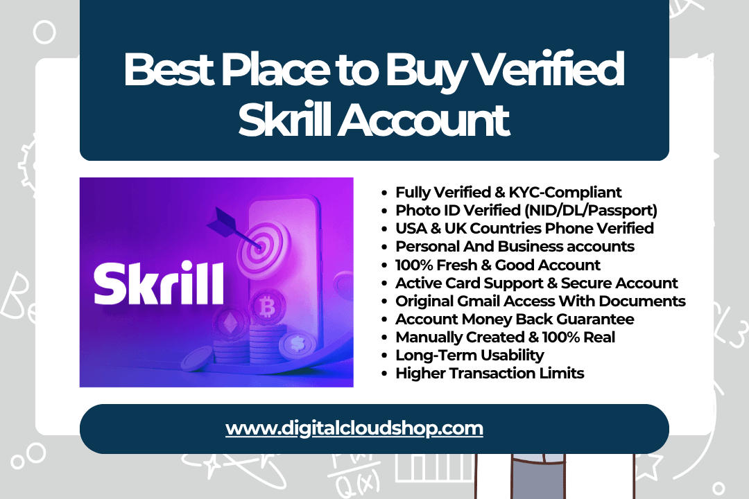 Verified Skrill Account for sale