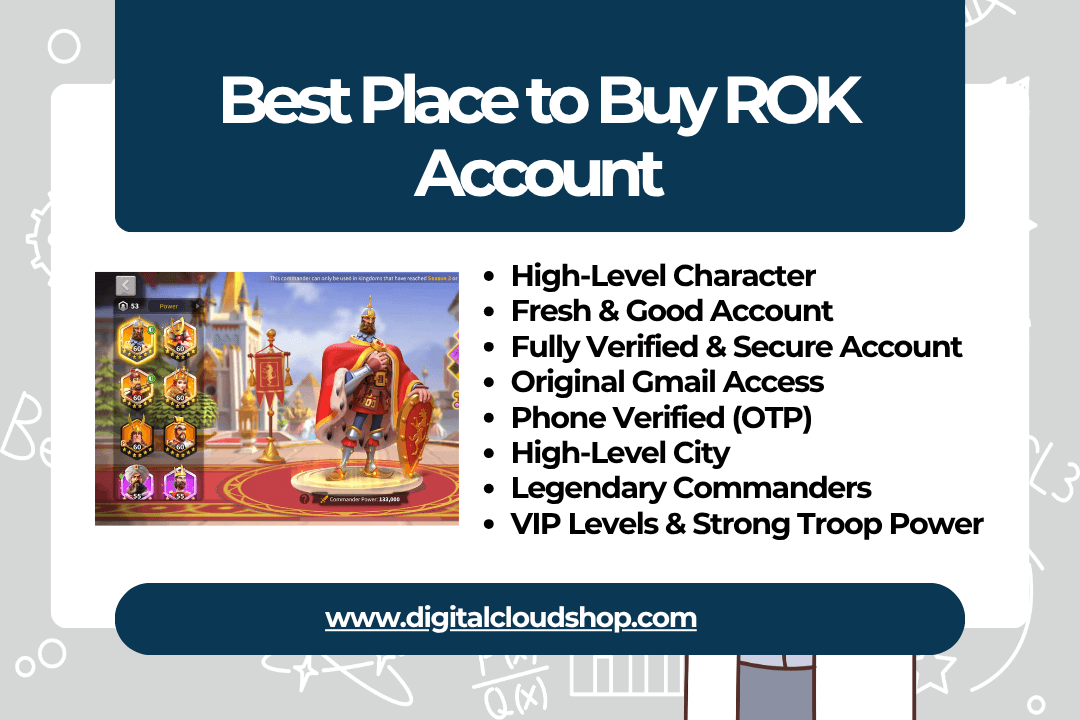 ROK Account for sale
