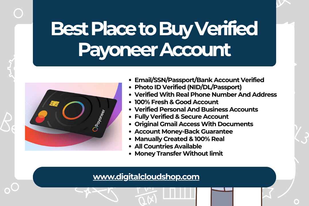 Verified Payoneer Account for sale